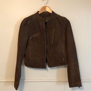 Levi’s suede leather Moto jacket